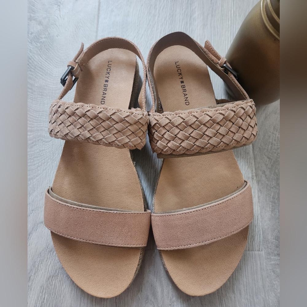 Lucky Brand Women's Gloreah‎ Espadrille Sandal 8.5